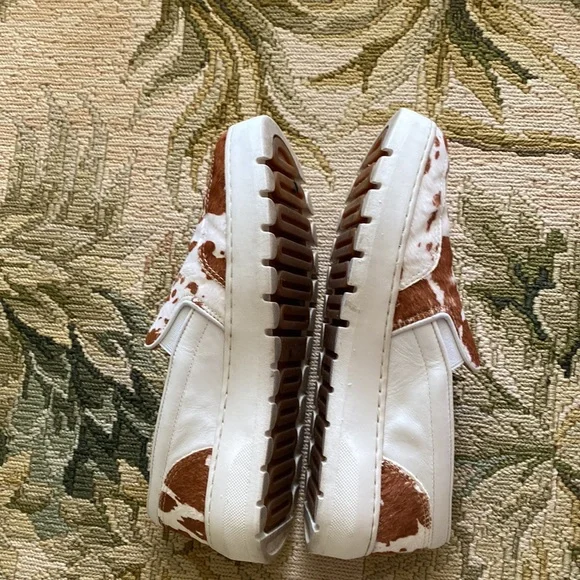 Vionic Cow Print Loafer - Picture 2 of 6